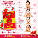 Mascarilla facial de sandía – Hidratación fresca