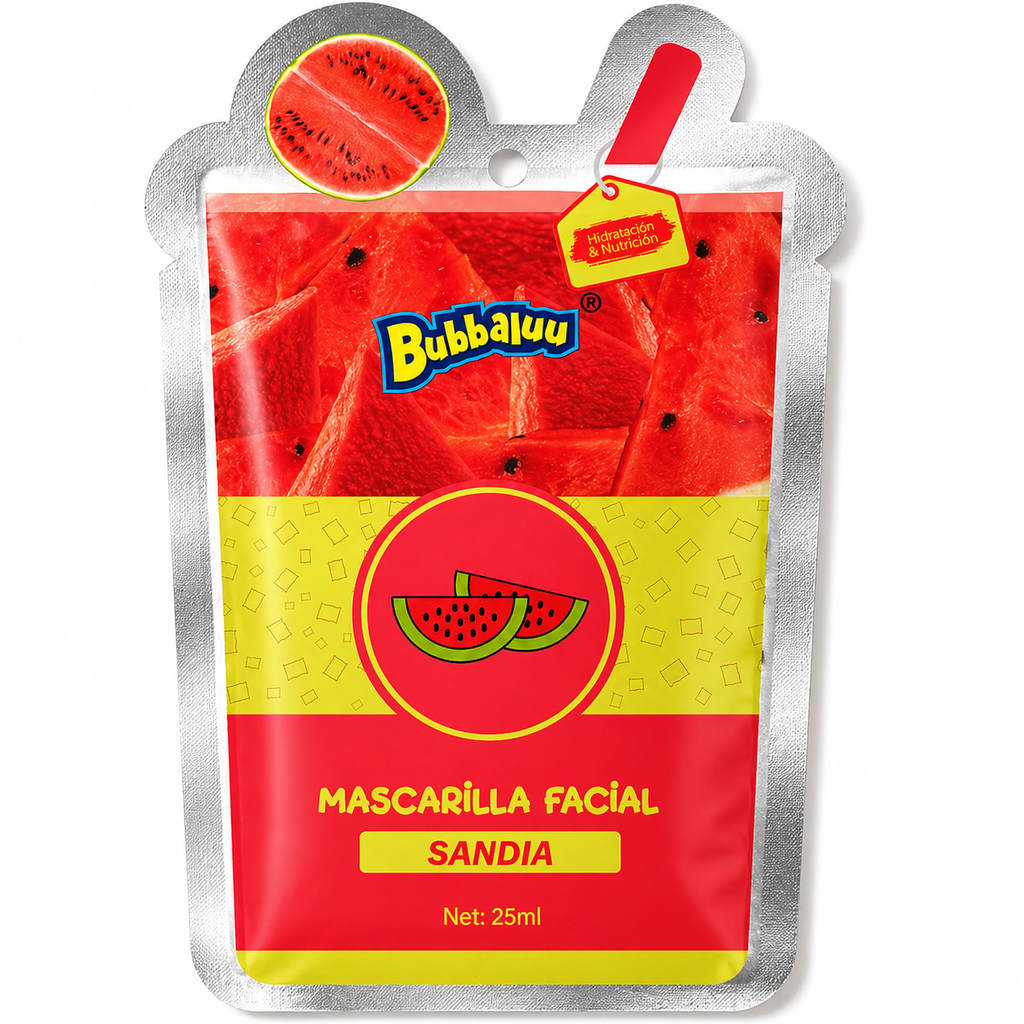 Mascarilla facial de sandía – Hidratación fresca