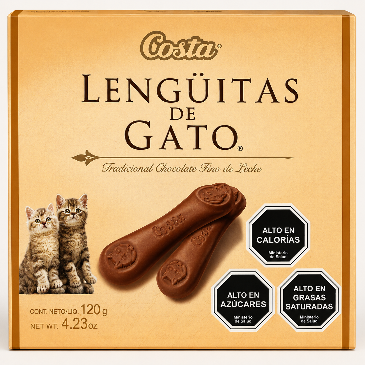🍫 Deliciosas Lengüitas de Gato Costa 🍫