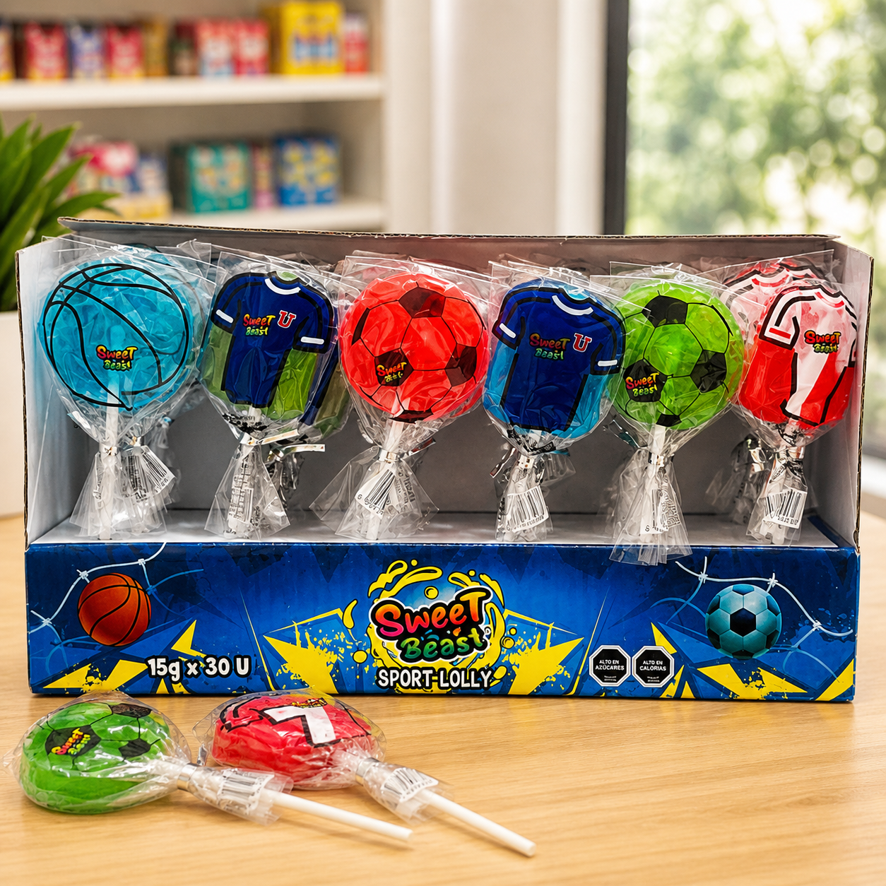 Sport Lolly – Paletas de Dulce con Diseño Deportivo | Diversión y Sabor