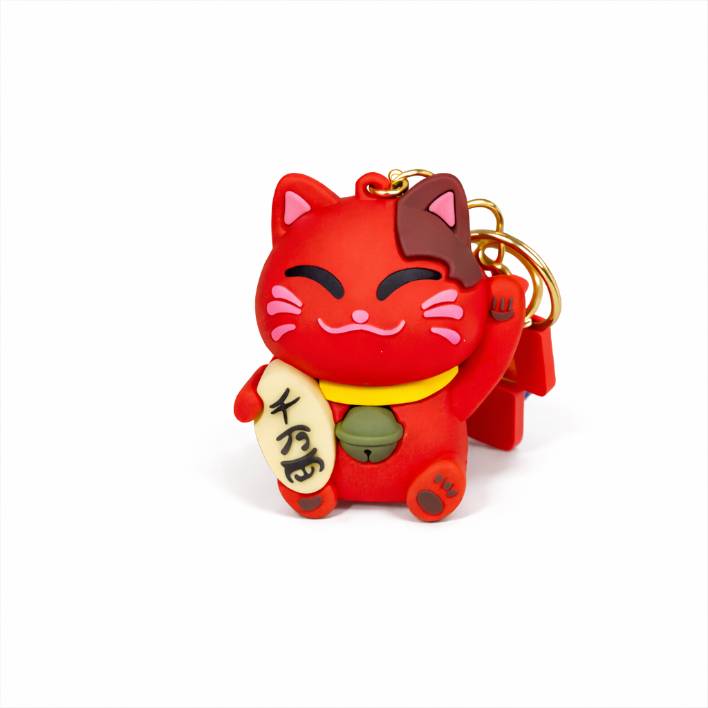 Llavero Gato de la Suerte (Maneki Neko)