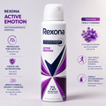 Rexona Active Emotion Antitranspirante Spray 72h 💜