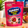 Gummy Clusters Sour – Gomitas Crunchy Mix Frutal | Dulce Ácido y Explosivo