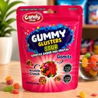 Gummy Clusters Sour – Gomitas Crunchy Mix Frutal | Dulce Ácido y Explosivo