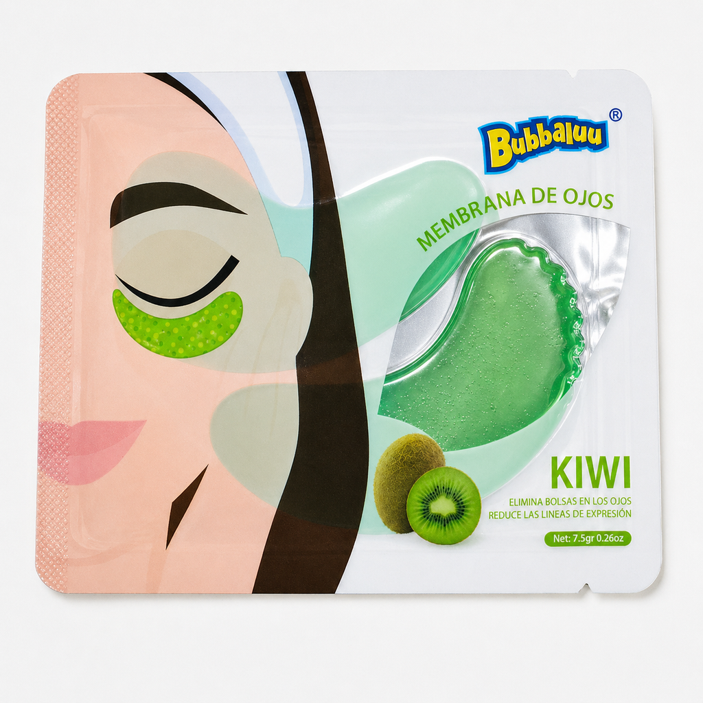 Parches de Ojos de Kiwi – Hidratación, Anti Ojeras y Efecto Refrescante