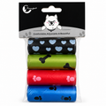 Bolsas para Mascotas – Pack 4 Rollos Premium