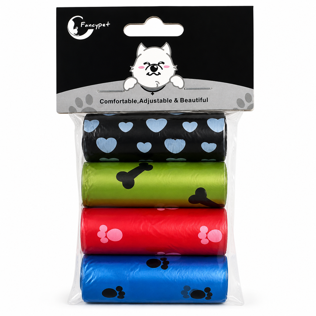 Bolsas para Mascotas – Pack 4 Rollos Premium