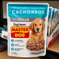 Master Dog Cachorros Pollo 85g | Alimento Húmedo para Perros Cachorros