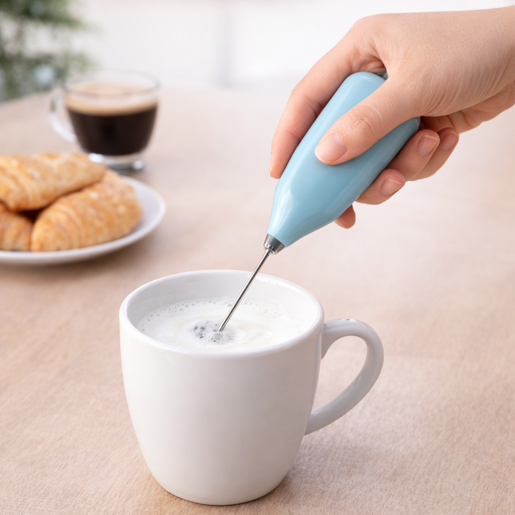 Espumador de Leche Eléctrico Portátil