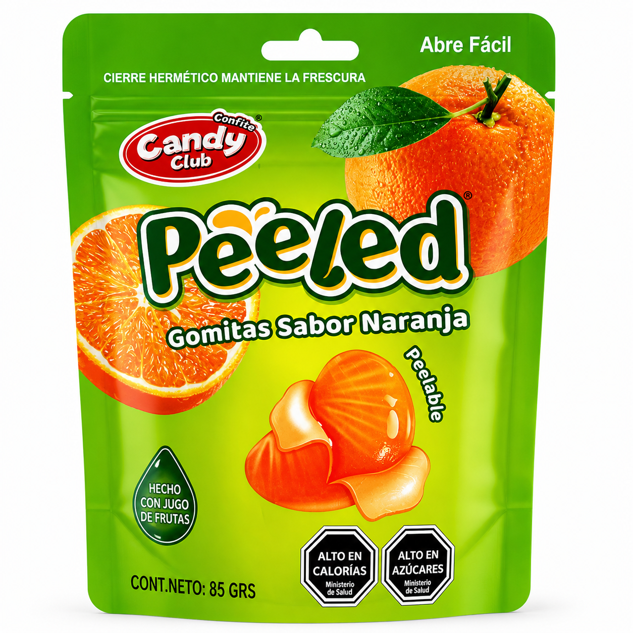 🍊✨ Gomitas “Peeled” Sabor Naranja