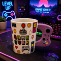🎮 Taza Gamer Game Over – Asa Control Joystick
