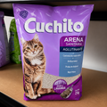 Arena Sanitaria Cuchito Aglutinante Aroma Lavanda 2 kg | Control de Olores para Gatos