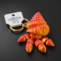 Llavero Cangrejo Articulado Impresión 3D – Accesorio original para mochila 🦀✨