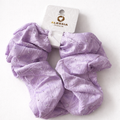 Scrunchie Lila Elegante con Brillos