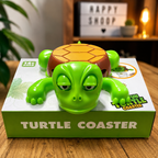 Funny Turtle Coaster – Posavasos Divertido Interactivo