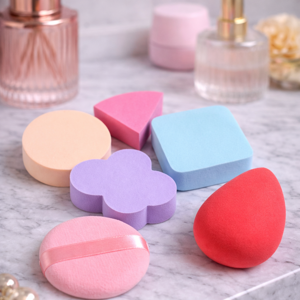 Set de Esponjas de Maquillaje – Precisión y Suavidad en Cada Aplicación