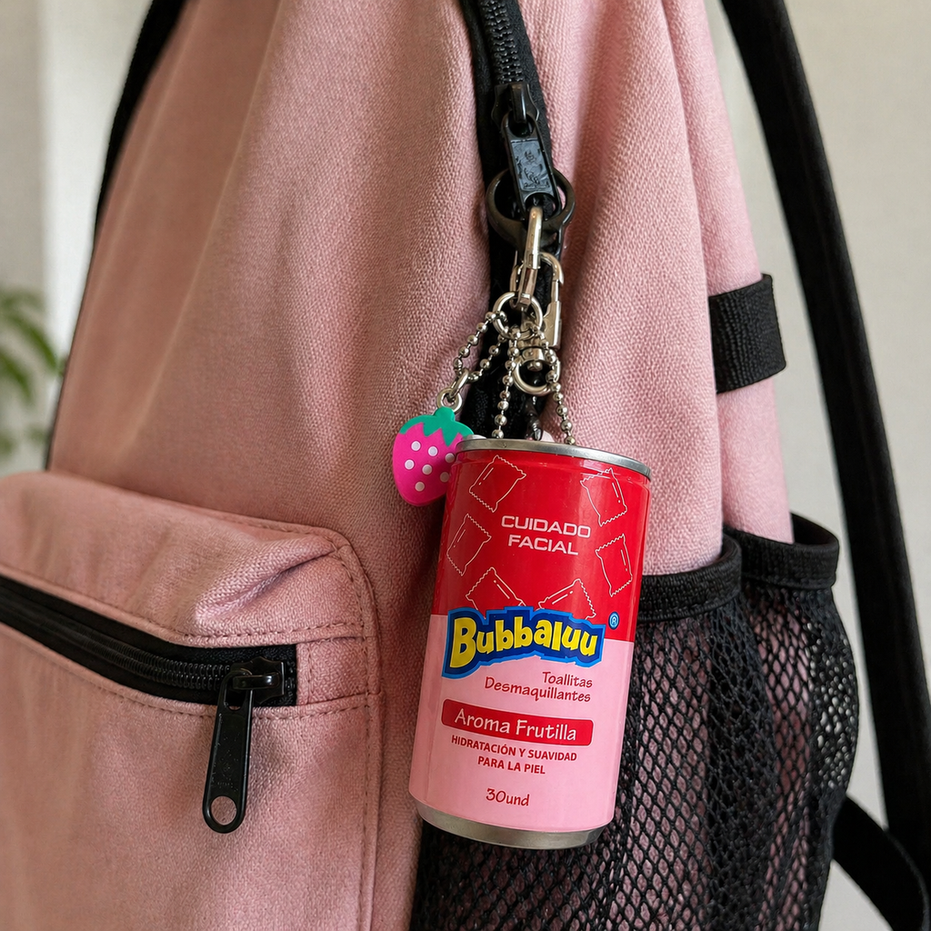 oallitas Desmaquillantes Bubbaluu – Aroma Frutilla
