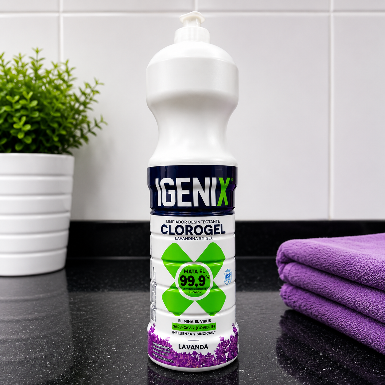 Igenix Clorogel Lavanda – Limpieza y Desinfección Total