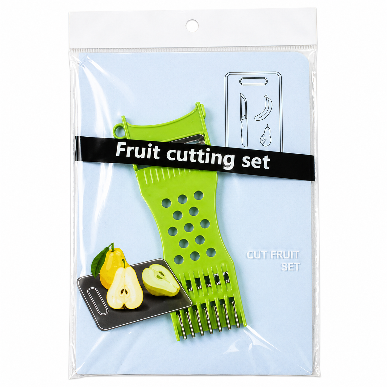Set Cortador de Frutas Multifuncional