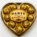 Caja Corazón Chocolates DANTE Premium