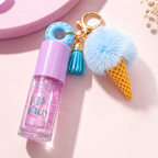 Lip Balm con Llavero Kawaii Diseño Ice Cream
