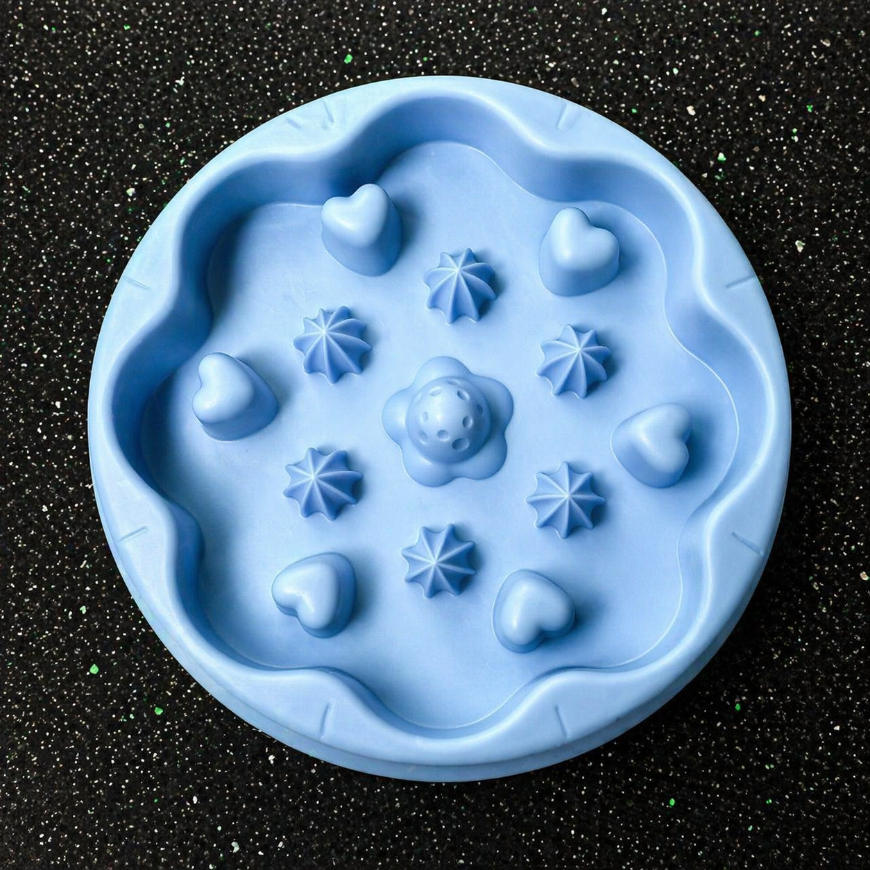 Plato Interactivo Slow Feeder para Mascotas Antiansiedad
