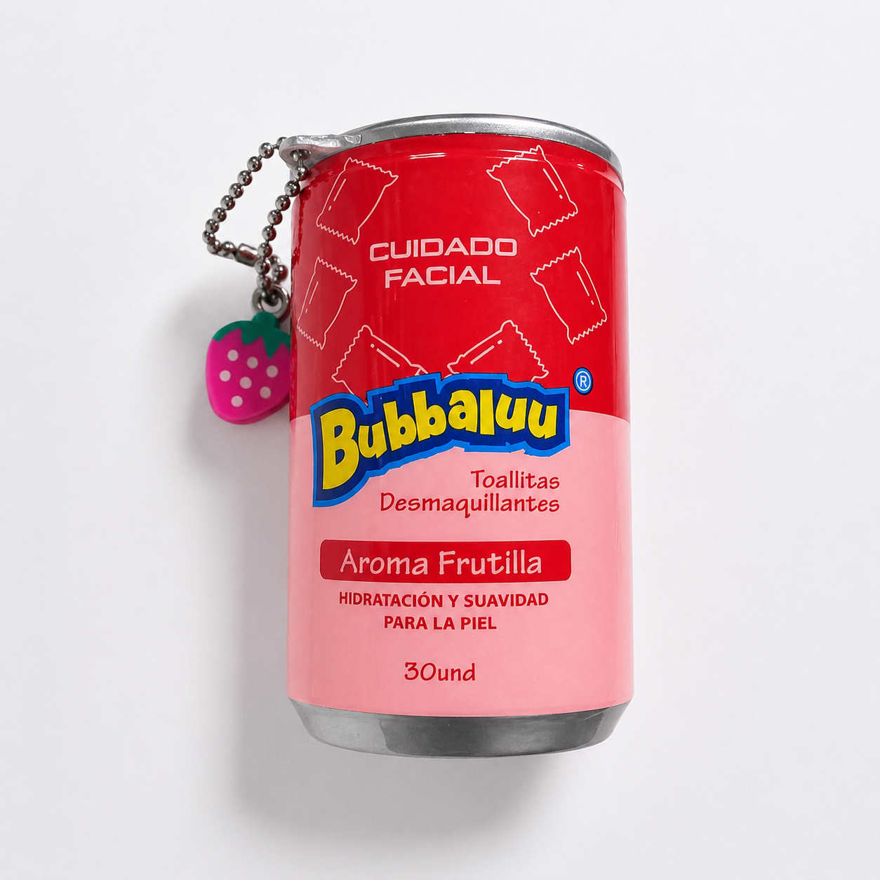 oallitas Desmaquillantes Bubbaluu – Aroma Frutilla
