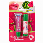 Brillo Labial Bubbaluu – Set Glossy Sandía 💄🍉