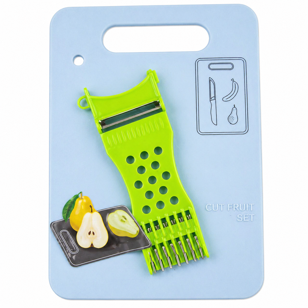 Set Cortador de Frutas Multifuncional