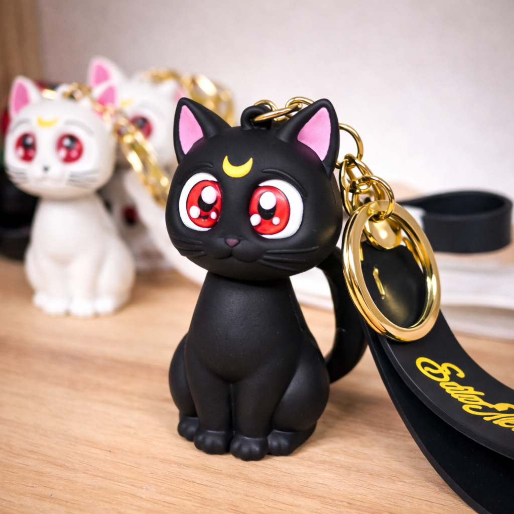 Llavero Gato Estilo Anime