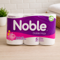 Papel Higiénico Noble Doble Hoja 6 Rollos x 23 Metros | Suavidad y Rendimiento